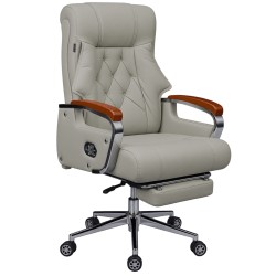 Comfortable Luxury Boss Chair (FT-H186) Gray - Boss Chair | Furnitex