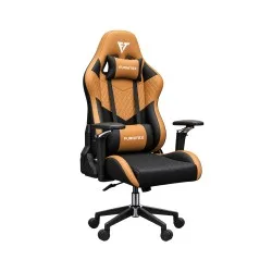 Gaming Chair with 4D Armrest (FT-Tectonic 001) Orange Mate - Gaming Chair | Furnitex