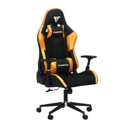 FURNITEX - Gaming Chair with 4D Armrest (FT-G1) Glossy Orange - Gaming Chair | Furnitex