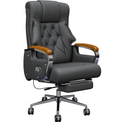 Comfortable Luxury Boss Chair (FT-H186) Black - Boss Chair | Furnitex