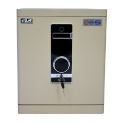 ELAF FINGERPRINT SAFETY LOCKER (FT-F450) White - Safety Locker | Furnitex
