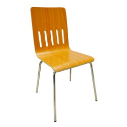 Restaurant Chair (FT-H19) Brown - Restaurant Chair | Furnitex