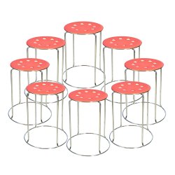 8 Combo Ring Stool (FT- S03) Orange - Ring Stools | Furnitex
