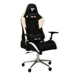 Gaming Chair Megamind with 4D Armrest (FT-G1) White - Gaming Chair | Furnitex