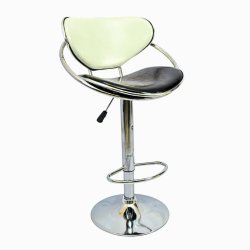 Bar Stool (FT-BL1) Glossy Off White - Bar Stools | Furnitex