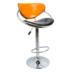 Bar Stool (FT-BL1) Glossy Orange - Bar Stools | Furnitex