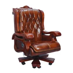 Royal Cowhide Leather Boss Chair (FT-BSC001) - Boss Chair | Furnitex