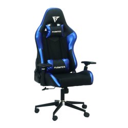 FURNITEX - Gaming Chair with 4D Armrest (FT-G1) Glossy Blue - Gaming Chair | Furnitex