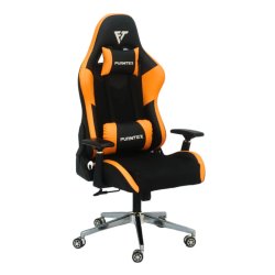 FURNITEX - Gaming Chair with 4D Armrest (FT-G1) Orange Mate - Gaming Chair | Furnitex