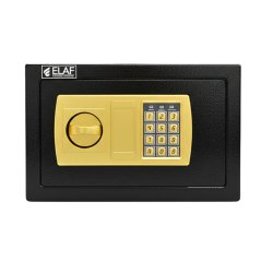 ELAF Small Safety Locker with Electronic Keypad (FT-20E) – Black - Safety Locker | Furnitex
