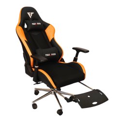 Gaming Chair Megamind with 4D Armrest (FT-G1 Pro) Orange Mate - Gaming Chair | Furnitex
